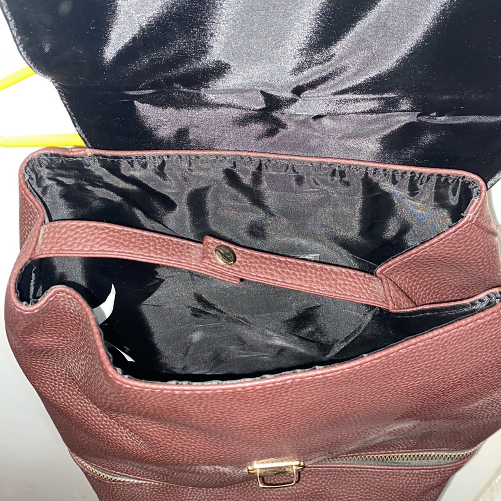 Primark Burgundy backpack - Picture 3 of 5